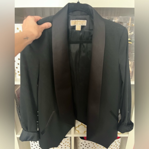 Michael kors tuxedo blazer - Picture 1 of 3